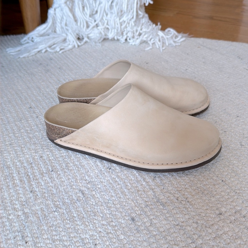 Jenni Kayne oiled leather moc clog, 39